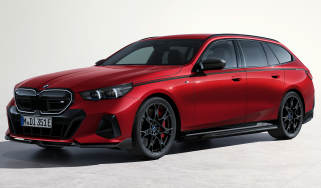BMW 5 Series Touring front 3/4 with M Performance Parts