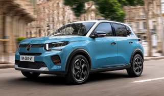 New Citroen C3 supermini - front 3/4