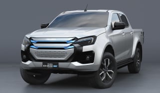 New Isuzu D-Max BEV prototype - front 